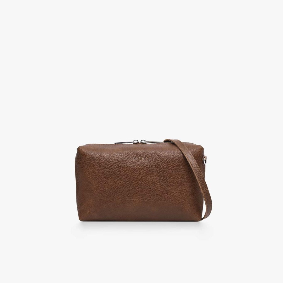 Dames MYoMY Kleine Tassen | My Boxy Bag Handbag - Rambler Brandy Rambler-Brandy