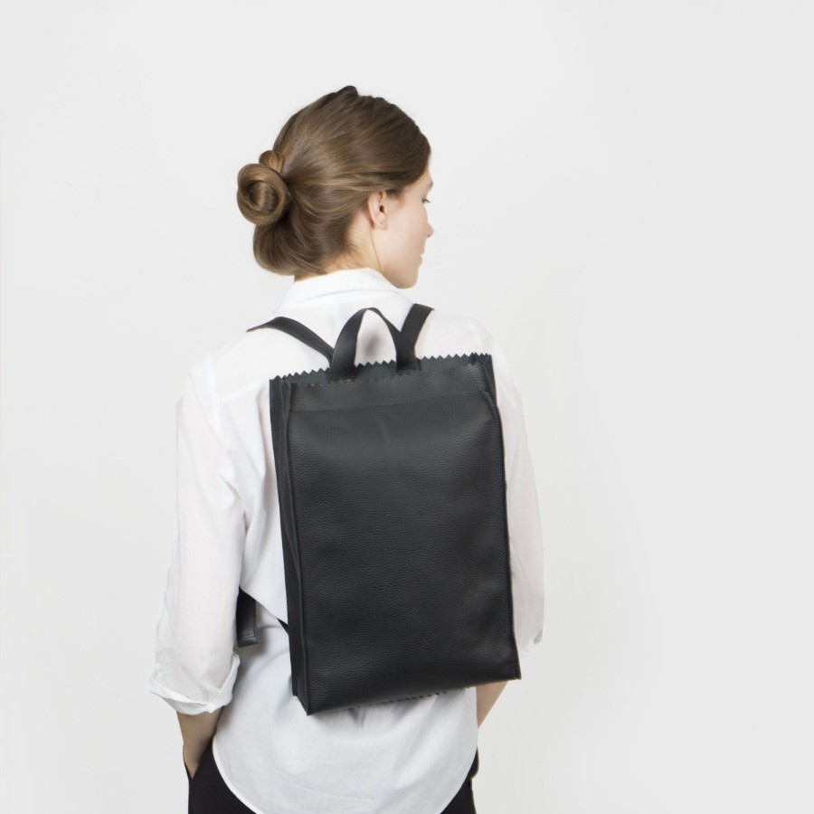 Dames MYoMY Rugzakken | My Paper Bag Backbag - Rambler Black Rambler-Black