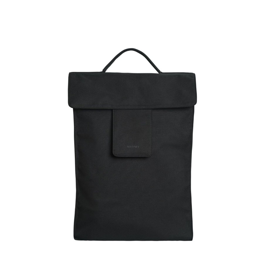 Heren MYoMY Rugzakken | My Home Bag Backbag - Rpet - Rpet Black Rpet-Black