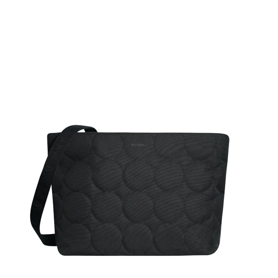 Dames MYoMY Cross-Body | My Circle Bag Handbag - Padded Rpet - Padded Rpet Black Padded-Rpet-Black