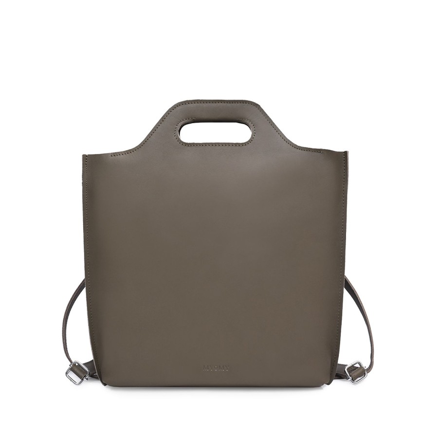 Dames MYoMY Rugzakken | My Carry Bag Backbag - Hunter Taupe Hunter-Taupe