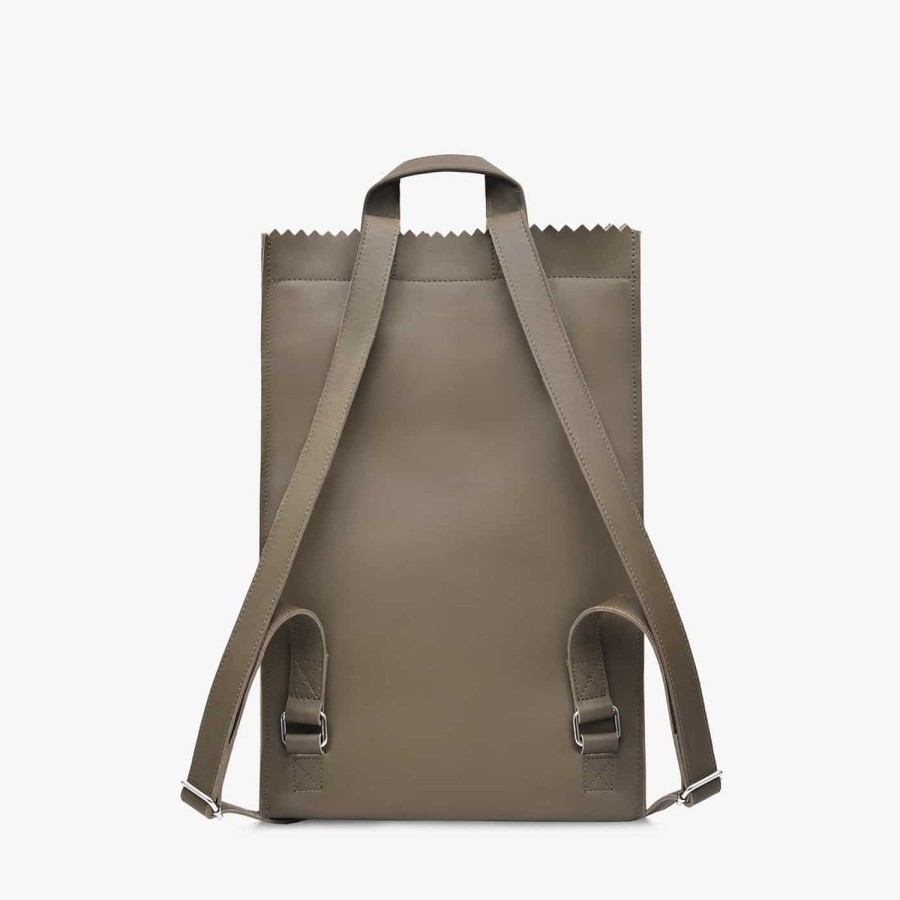 Dames MYoMY Rugzakken | My Paper Bag Backbag - Hunter Taupe Hunter-Taupe