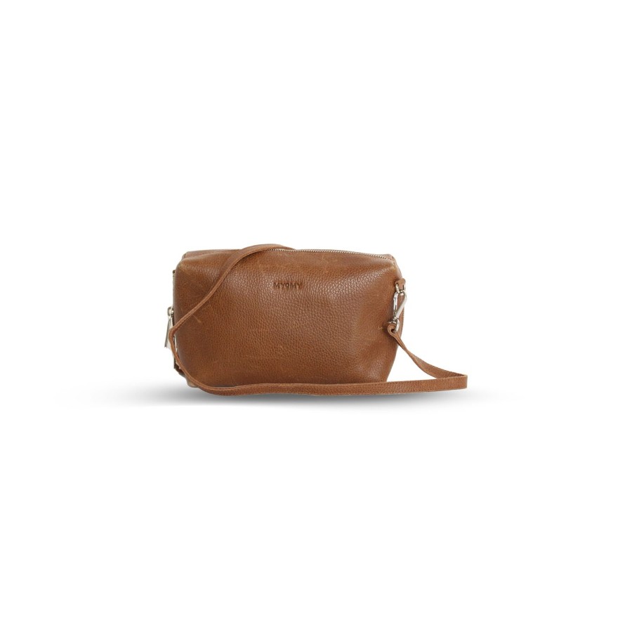 Dames MYoMY Cross-Body | My Boxy Bag Handbag - Pre-Owned - Rambler Brandy Rambler-Brandy