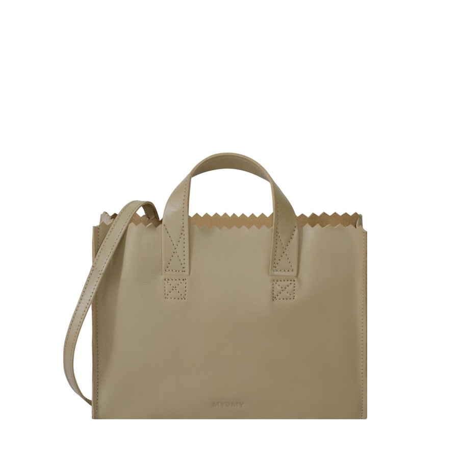 Dames MYoMY Cross-Body | My Paper Bag Mini Handtas Cross-Body Sand