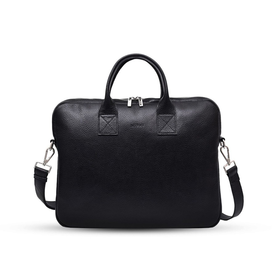 Dames MYoMY Business- En Laptoptassen | My Philip Bag - Laptop - Rambler Black Rambler-Black