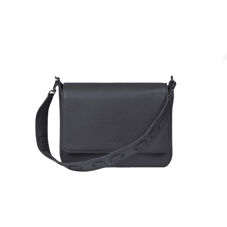 Dames MYoMY Kleine Tassen | My Lima Bag Shoulderbag - Rambler Black Rambler-Black