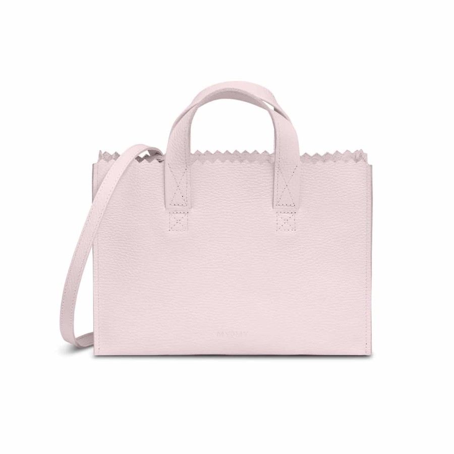 Dames MYoMY Kleine Tassen | My Paper Bag Handbag Mini - Rambler Pink Rambler-Pink