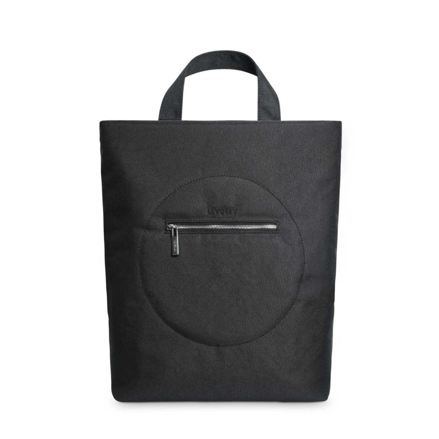 Dames MYoMY Rugzakken | My Circle Bag Backbag - Rpet - Rpet Black Rpet-Black