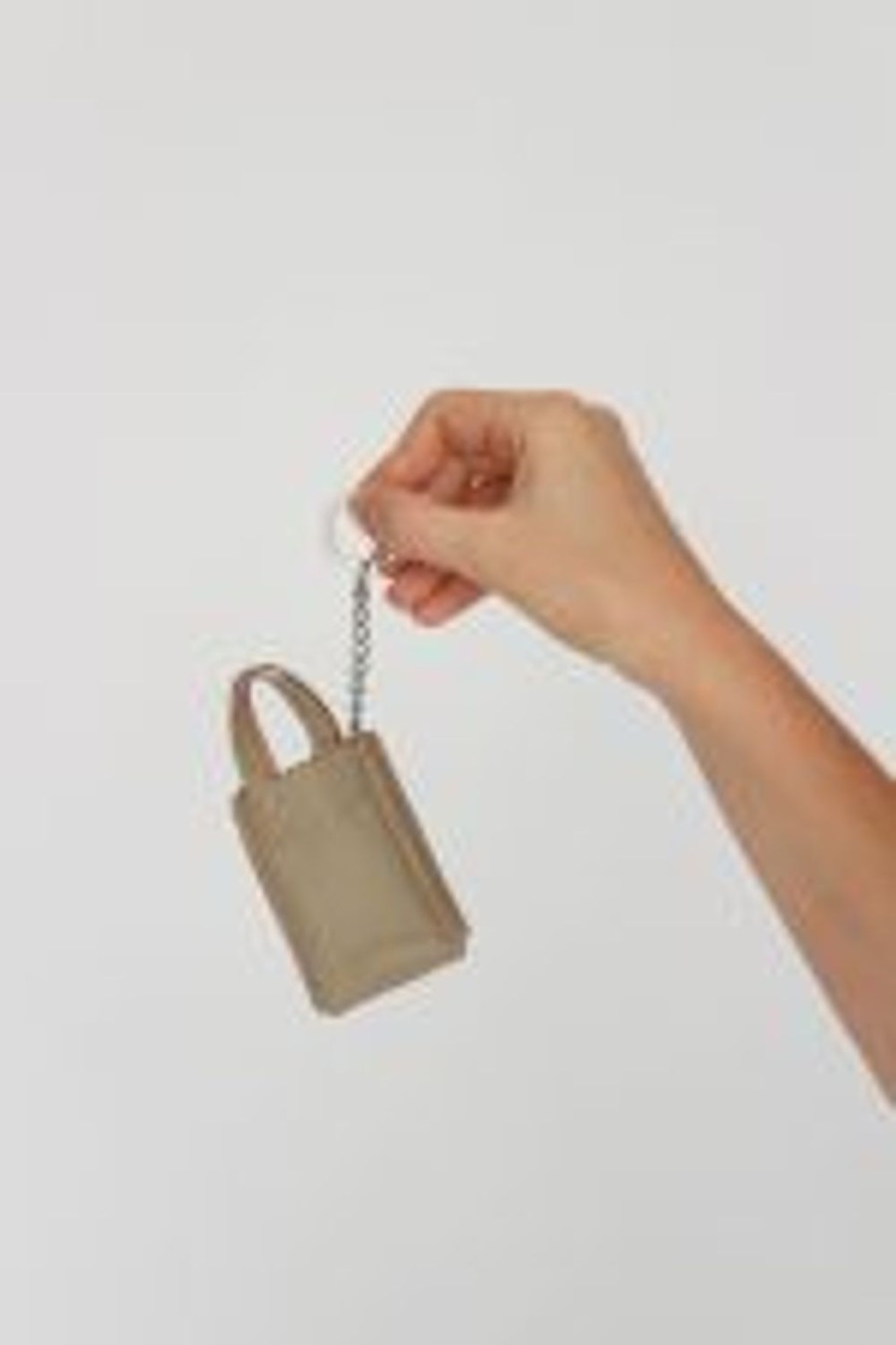 Dames MYoMY Sleutelhangers | My Paper Bag Miniatuur Met Sleutelhanger - Rambler Sand Rambler-Sand