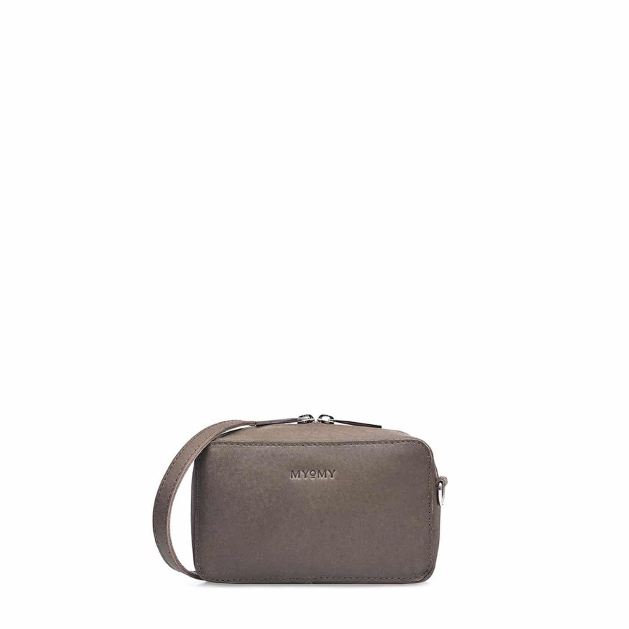 Dames MYoMY Cross-Body | My Boxy Bag Camera - Hunter Taupe Hunter-Taupe