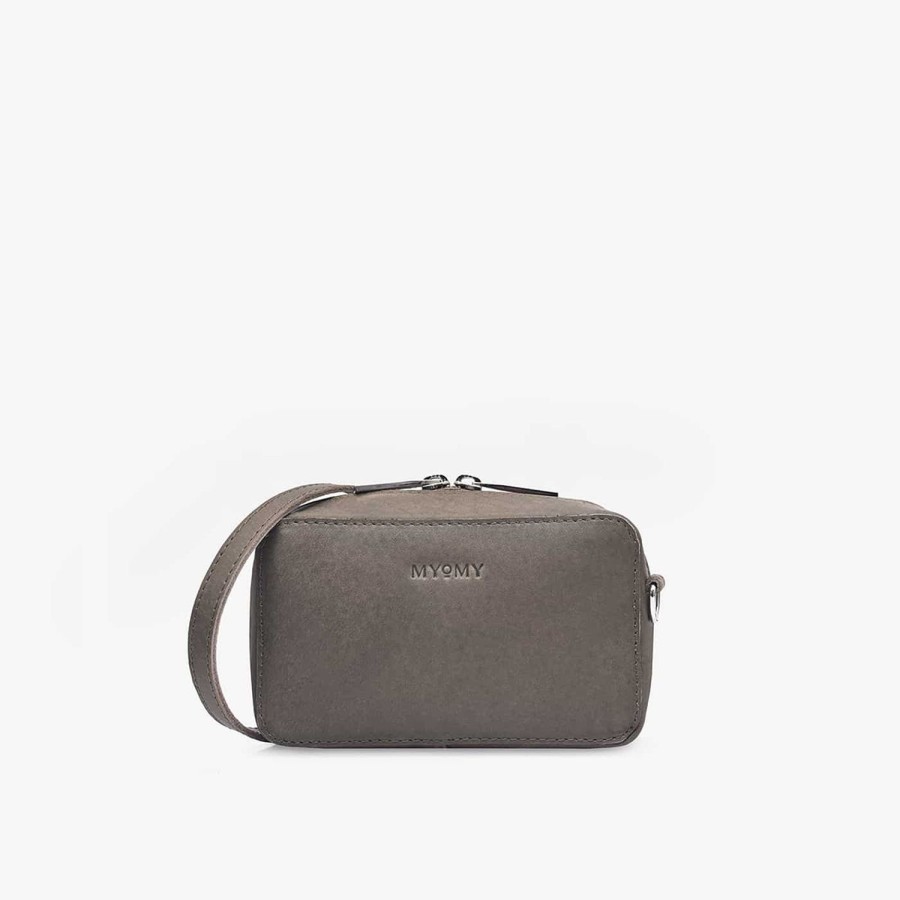 Dames MYoMY Cross-Body | My Boxy Bag Camera - Hunter Taupe Hunter-Taupe