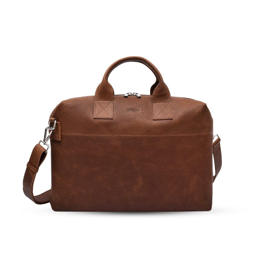 Dames MYoMY Business- En Laptoptassen | My Philip Bag - Business - Rambler Brandy Rambler-Brandy