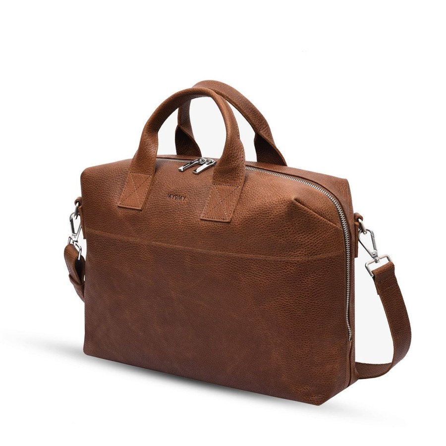 Dames MYoMY Business- En Laptoptassen | My Philip Bag - Business - Rambler Brandy Rambler-Brandy