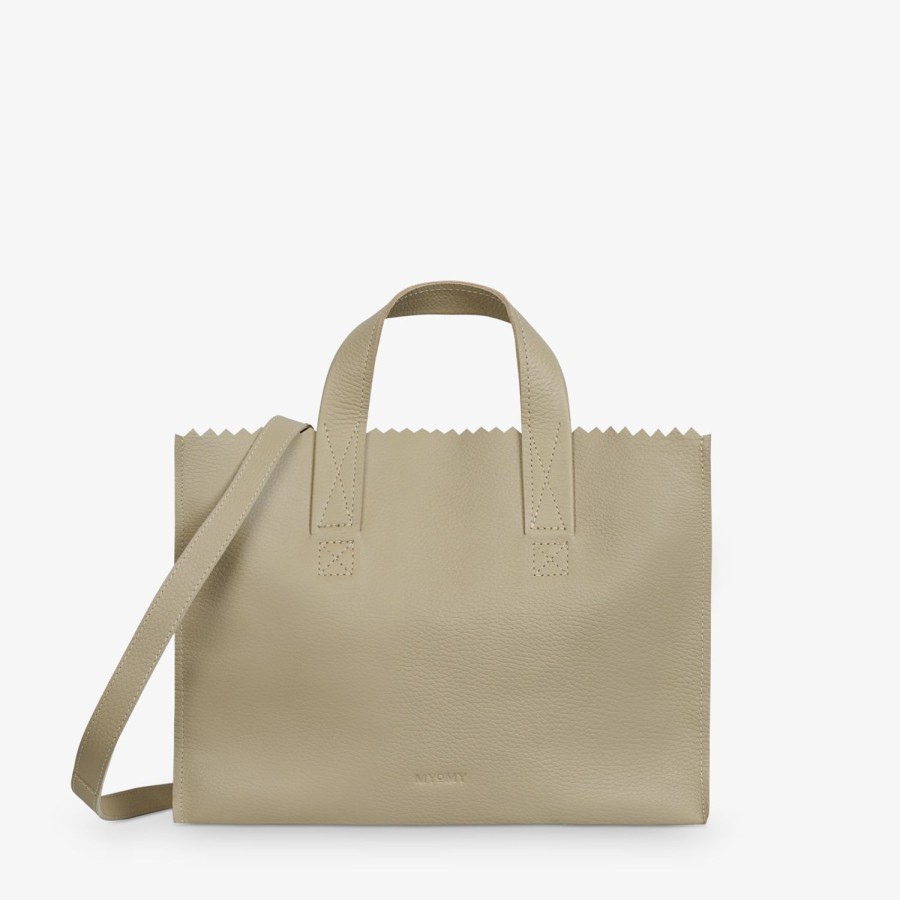 Dames MYoMY Handtassen | My Paper Bag Handbag Cross-Body - Rambler Sand - Rambler Sand Rambler-Sand