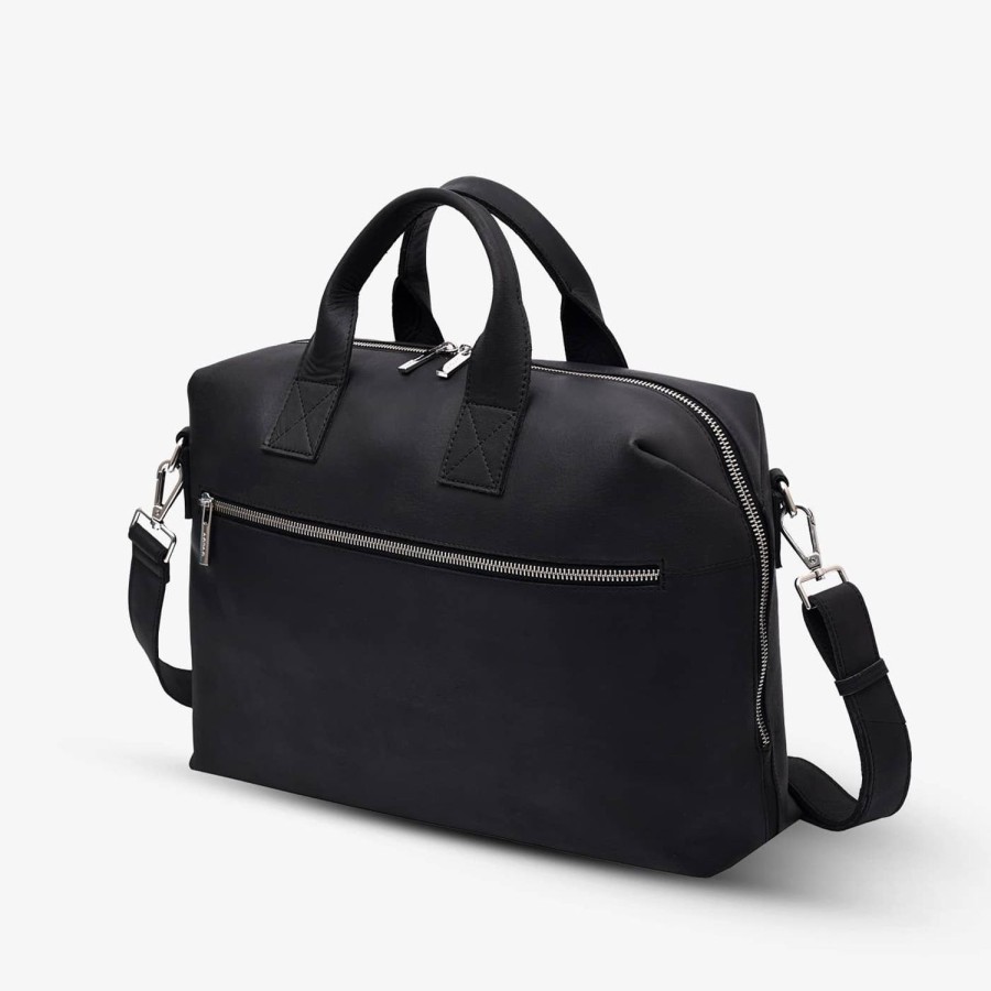 Dames MYoMY Business- En Laptoptassen | My Philip Bag - Business - Hunter Off-Black Hunter-Off-Black