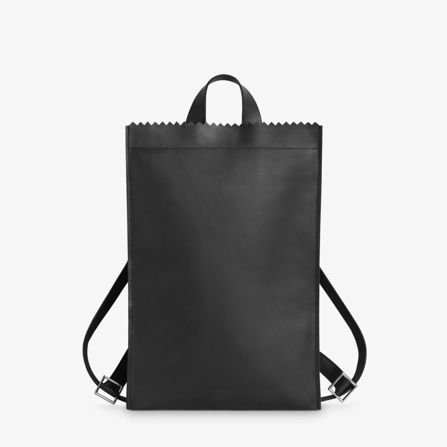 Dames MYoMY Rugzakken | My Paper Bag Backbag - Hunter Off-Black Hunter-Off-Black