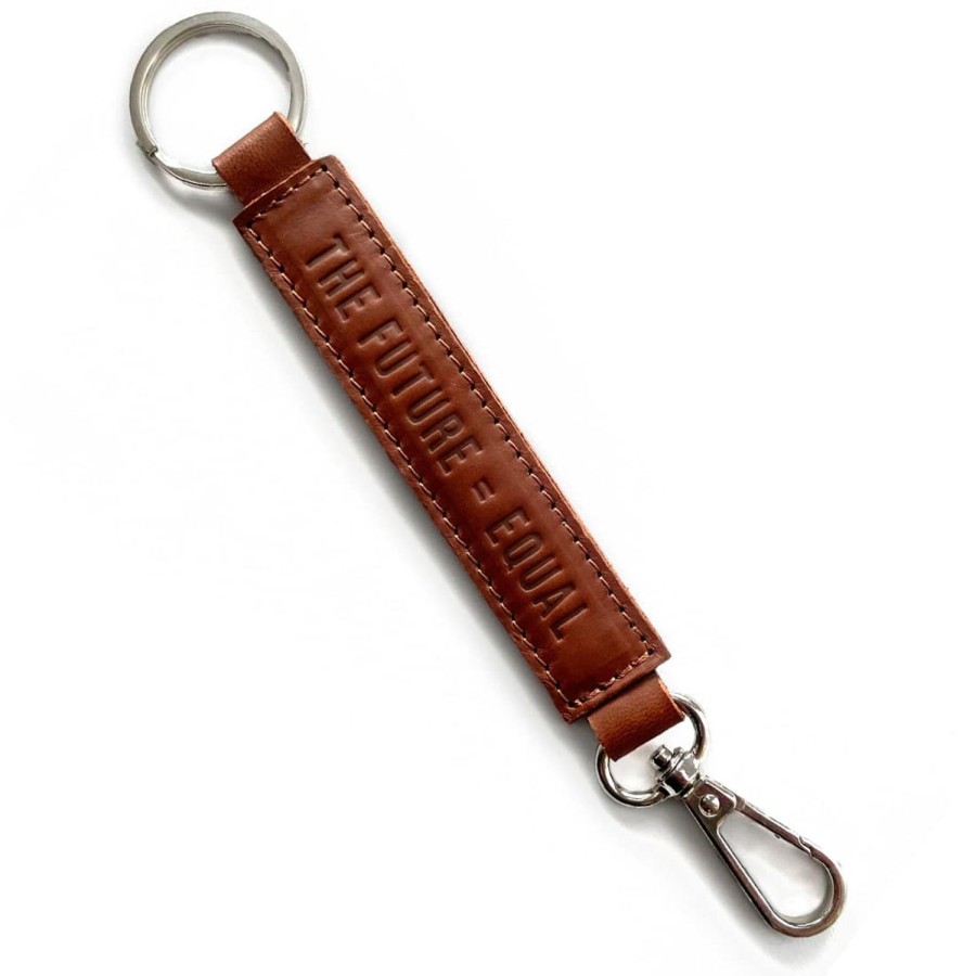 Dames MYoMY Sleutelhangers | My Keychain The Future = Equal - Hunter Mid Brown Hunter-Mid-Brown