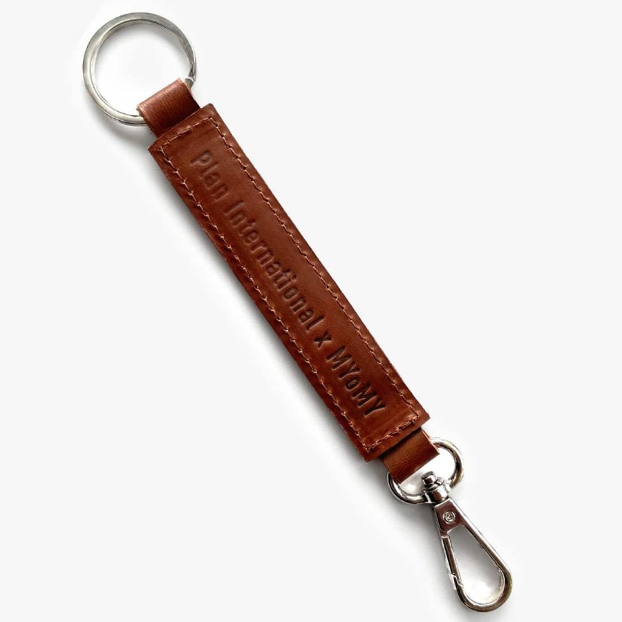 Dames MYoMY Sleutelhangers | My Keychain The Future = Equal - Hunter Mid Brown Hunter-Mid-Brown