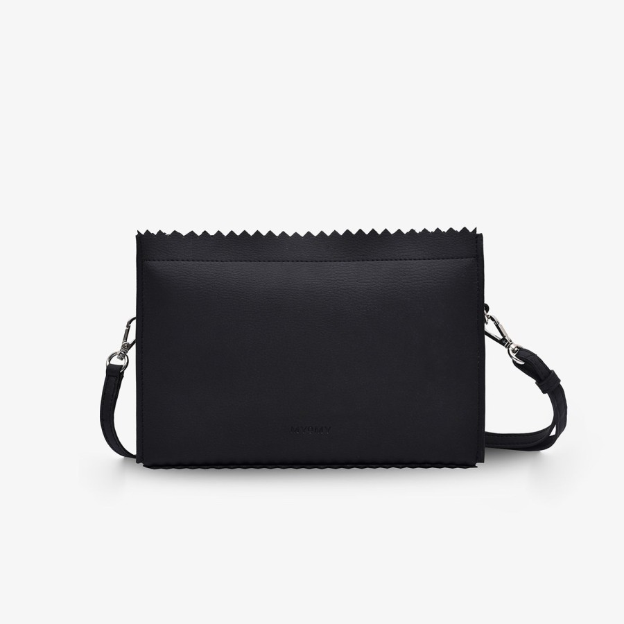 Dames MYoMY Cross-Body | My Paper Bag Mini - Appleskin - Appleskin Black Appleskin-Black