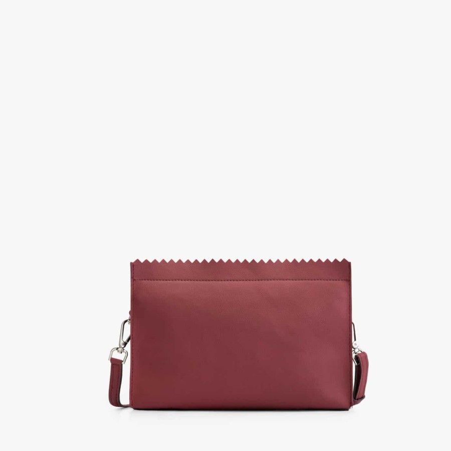 Dames MYoMY Cross-Body | My Paper Bag Mini - Appleskin - Appleskin Burgundy Appleskin-Burgundy