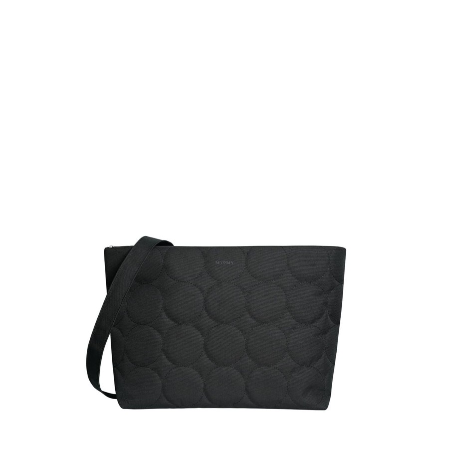 Dames MYoMY Cross-Body | My Circle Bag Handbag Mini - Padded Rpet - Padded Rpet Black Padded-Rpet-Black