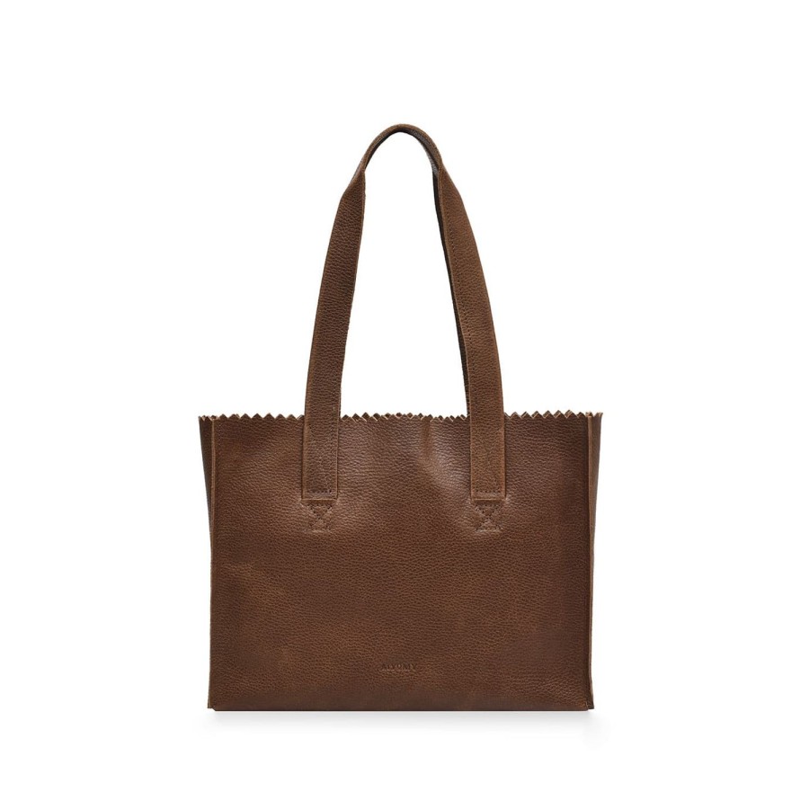 Dames MYoMY Shoppers | My Paper Bag Handtas - Rambler Brandy Rambler-Brandy