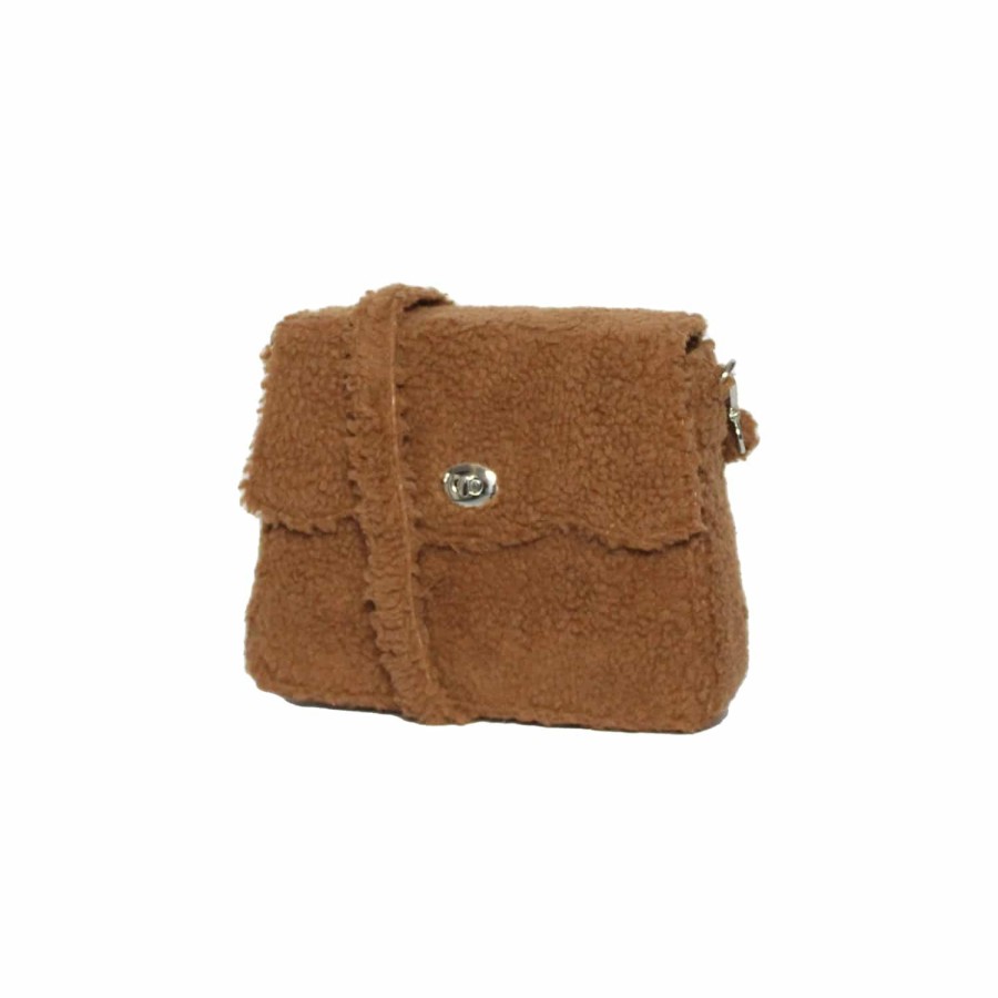 Dames MYoMY Cross-Body | My Rose Bag Handbag Mini Teddy - Teddy Brown Teddy-Brown